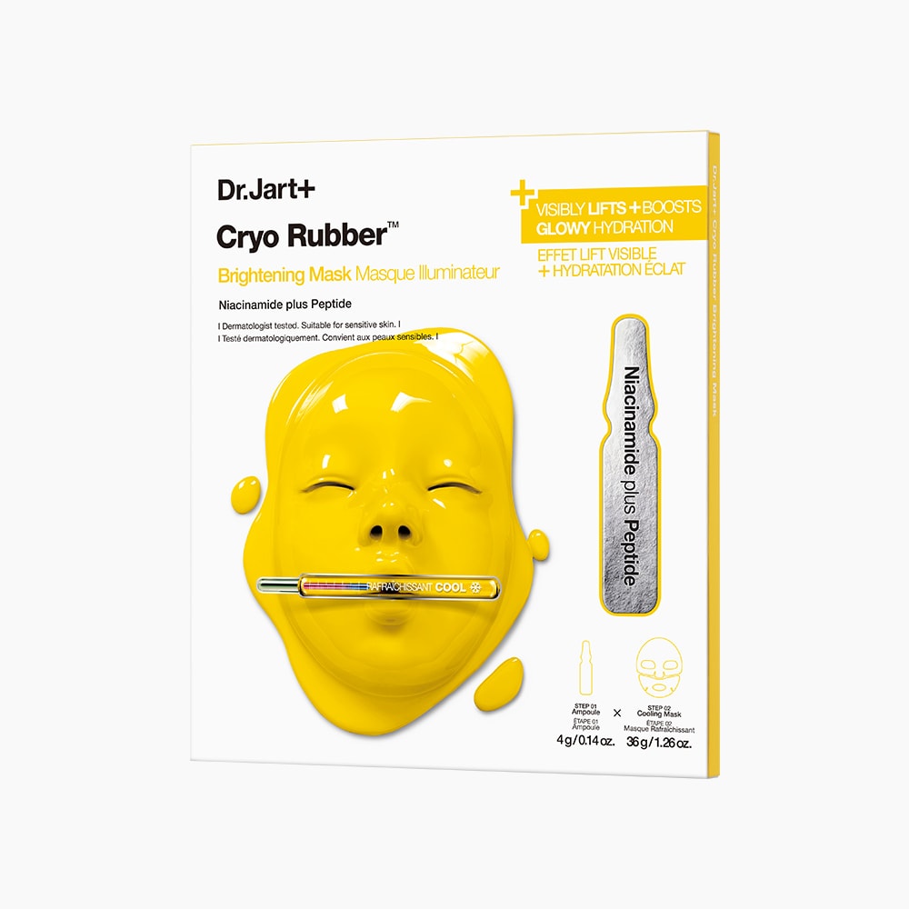 Dr.Jart+ Cryo Rubber Brightening Mask (Ampoule 4g + Rubber Mask 36g) 1ea