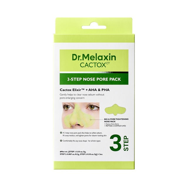 Dr.Melaxin Cactox 3-Step Nose Pore Pack 3P
