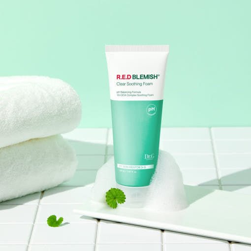 Dr.G pH Cleansing Red Blemish Clear Soothing Foam 150ml - JOSEPH BEAUTY