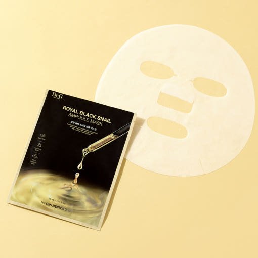 Dr.G Royal Black Snail Ampoule Mask Sheet 30g X 10ea - JOSEPH BEAUTY