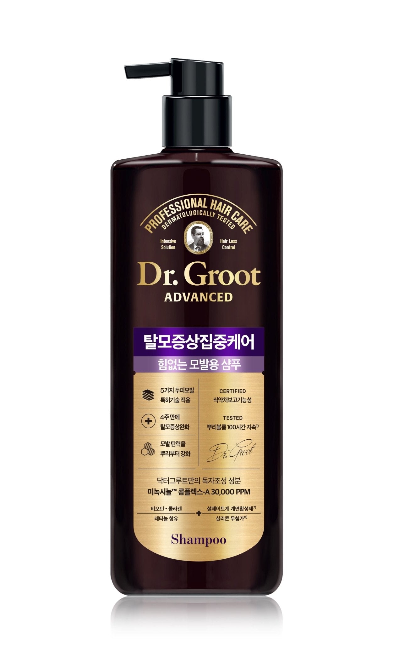 Dr.Groot Advanced Hair Loss Care Shampoo For Thinning & Weak Hair 700ml - JOSEPH BEAUTY