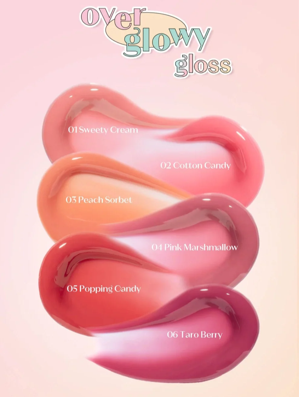 ETUDE Overglowy Gloss #Sarr Sweeties 3g