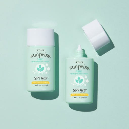 ETUDE Sunprise Mild Airy Finish Sun Milk SPF50+ PA++++ 55ml - JOSEPH BEAUTY