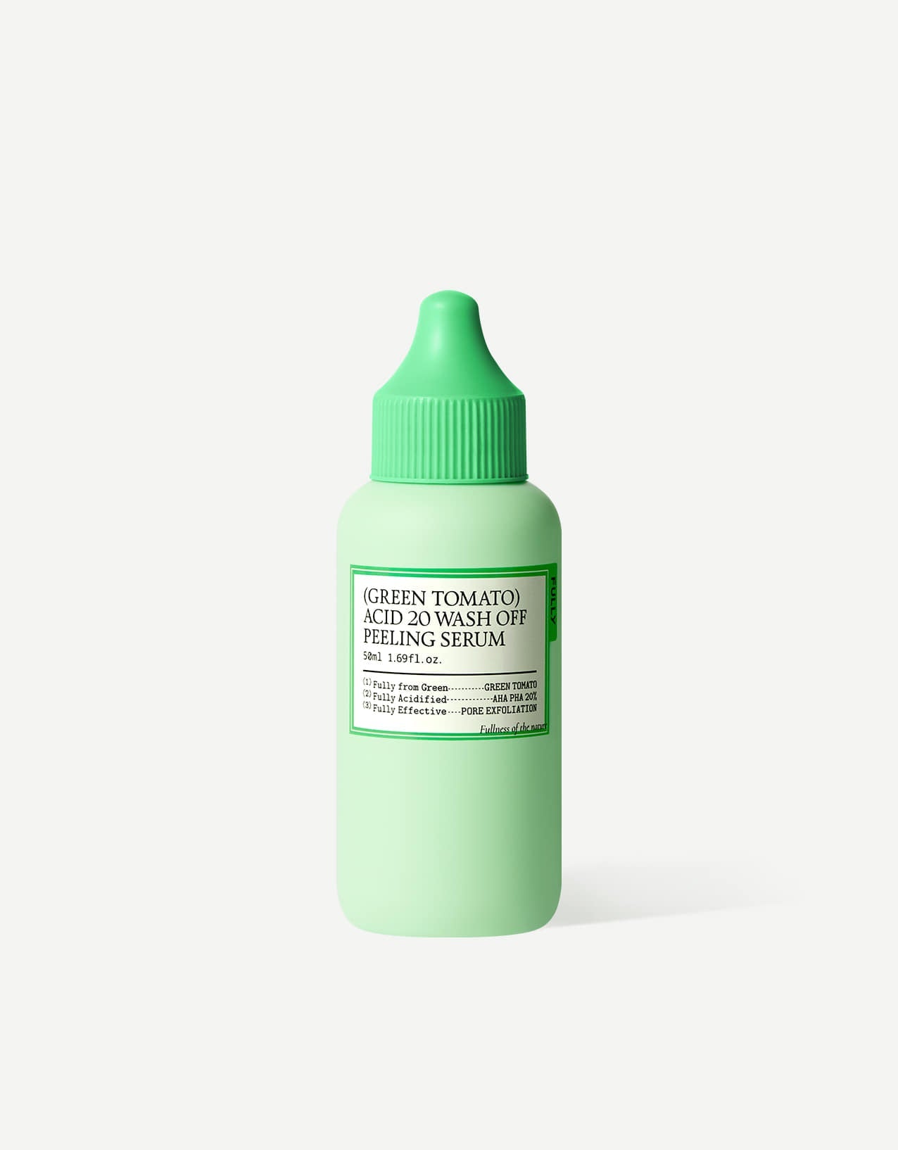 FULLY GREEN TOMATO ACID 20 WASH OFF PEELING SERUM 50ml - JOSEPH BEAUTY