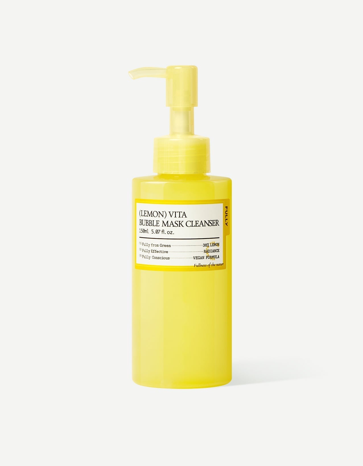 FULLY LEMON VITA BUBBLE MASK CLEANSER 150ml - JOSEPH BEAUTY