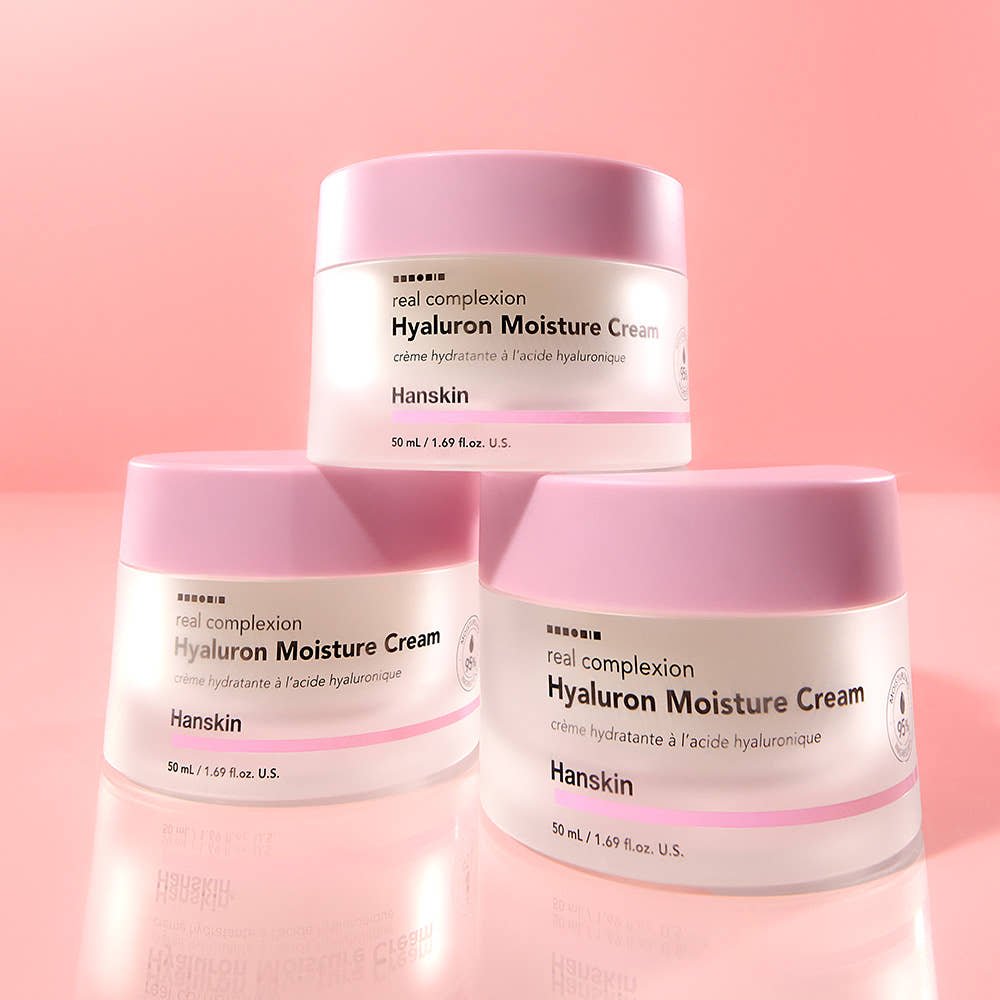Hanskin Real Complexion Hyaluron Moisture Cream 50ml - JOSEPH BEAUTY