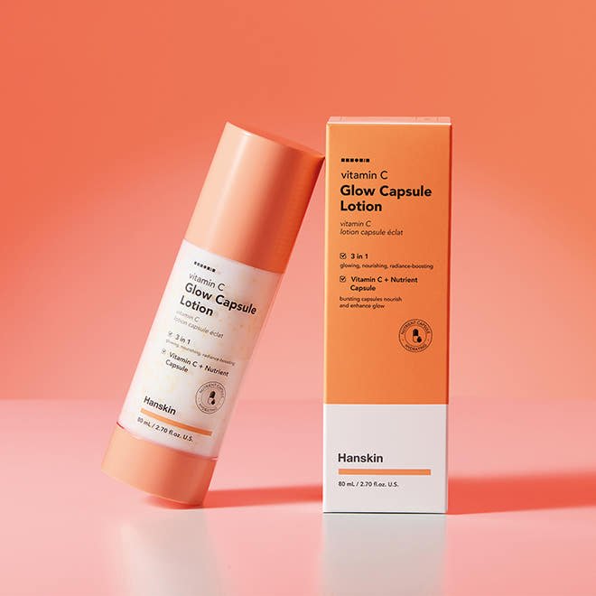 Hanskin Vitamin C Glow Capsule Lotion 80ml - JOSEPH BEAUTY
