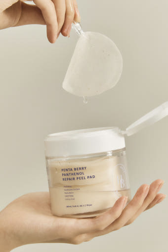 HEVEBLUE Penta Berry Panthenol Repair Peel Pad 160ml/70ea