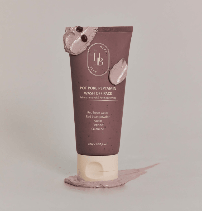 HEVEBLUE Pot Pore Peptamin Wash Off Pack 100g - JOSEPH BEAUTY