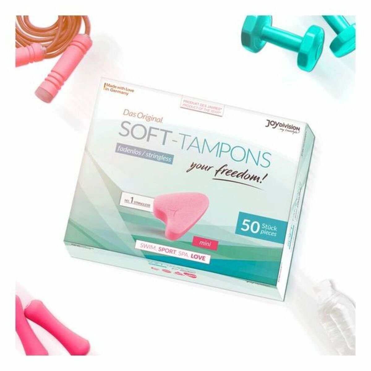 Hygienic Tampons Sport, Spa & Love Joydivision 6305860000 50 Units - JOSEPH BEAUTY