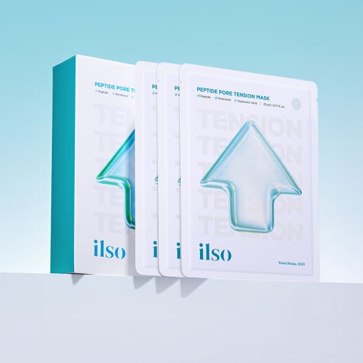 ilso Peptide Pore Tension Mask 23ml X 10ea - JOSEPH BEAUTY