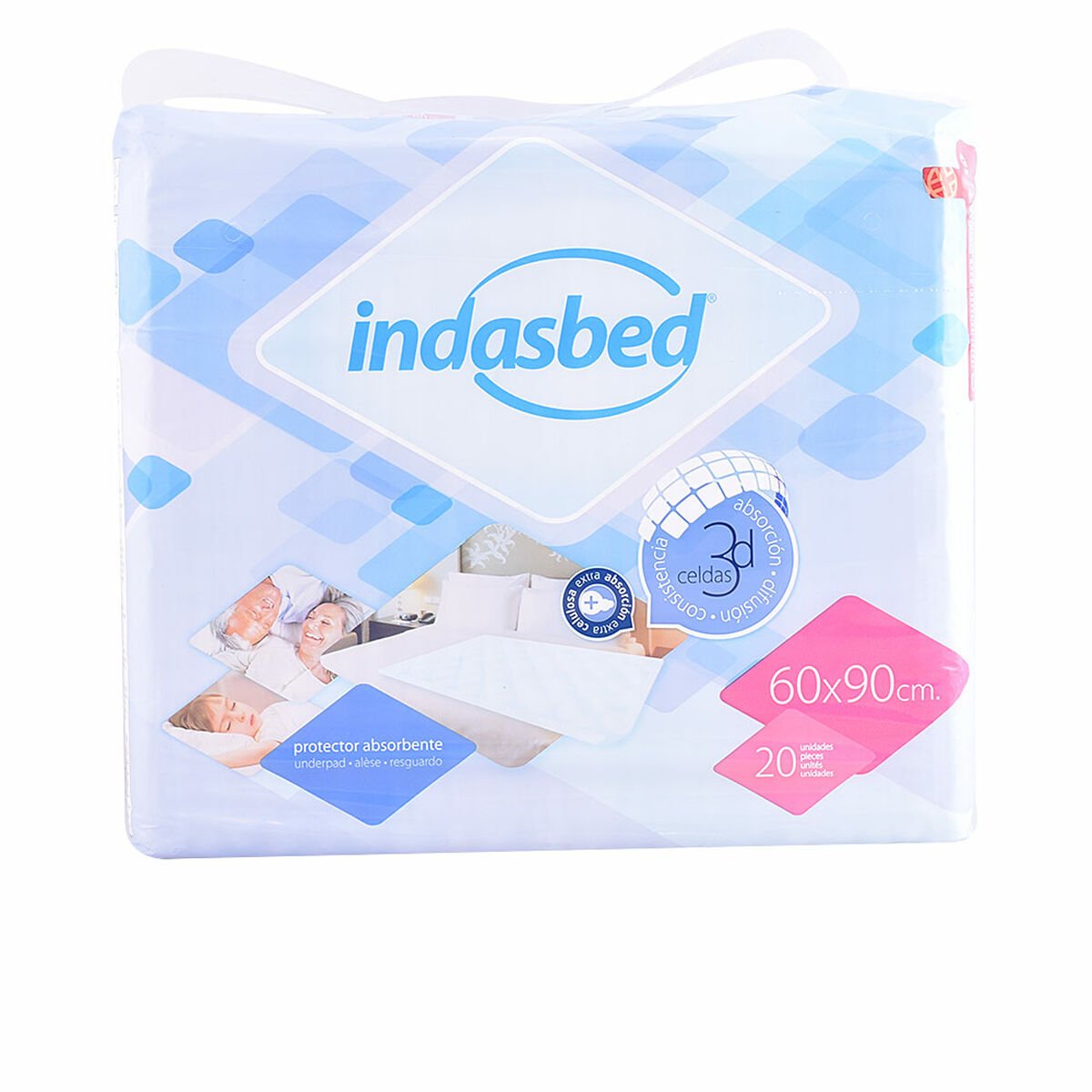 Incontinence Protector Indasbed Indasec 20 Units - JOSEPH BEAUTY