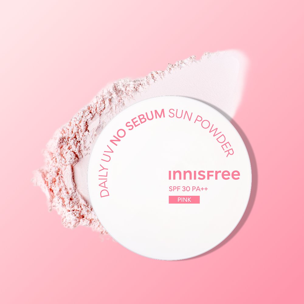 innisfree Daily UV No Sebum Sun Powder SPF30 PA++ 4g #Pink