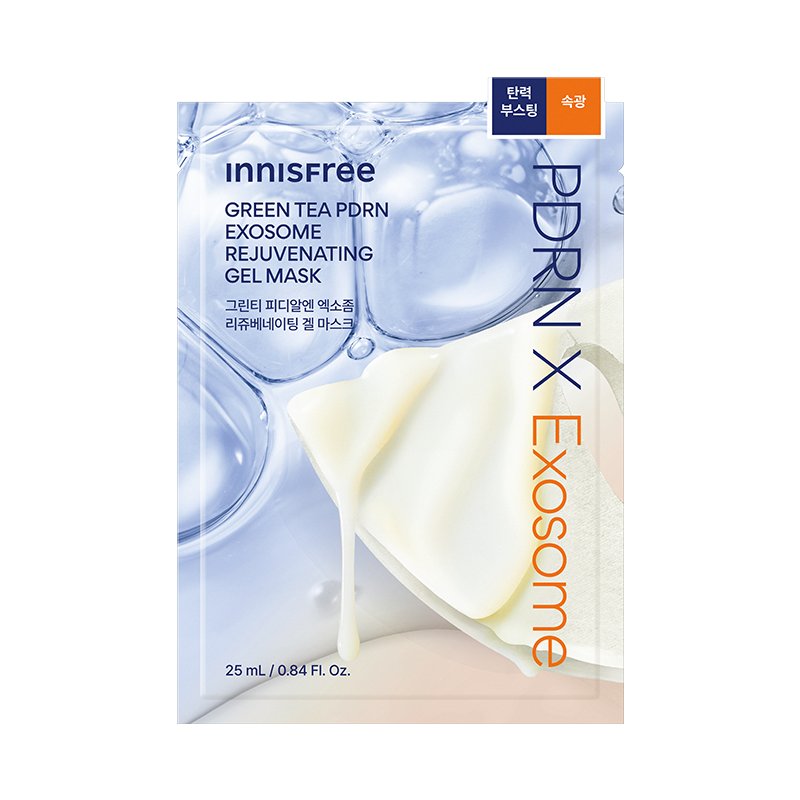innisfree Green Tea PDRN Exosome Rejuvenating Gel Mask 25ml X 5ea