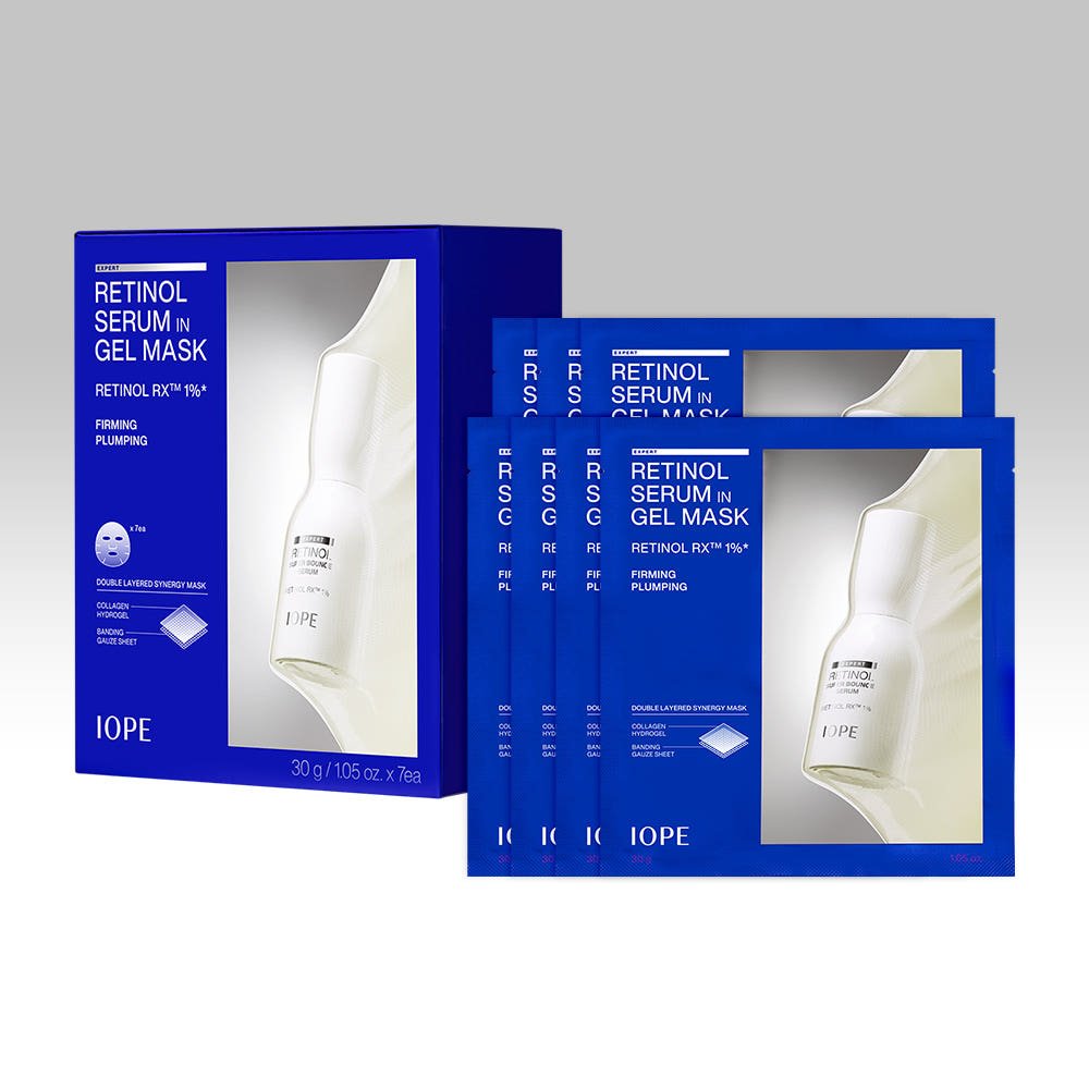 IOPE Retinol Serum In Gel Mask 30g*7ea - JOSEPH BEAUTY