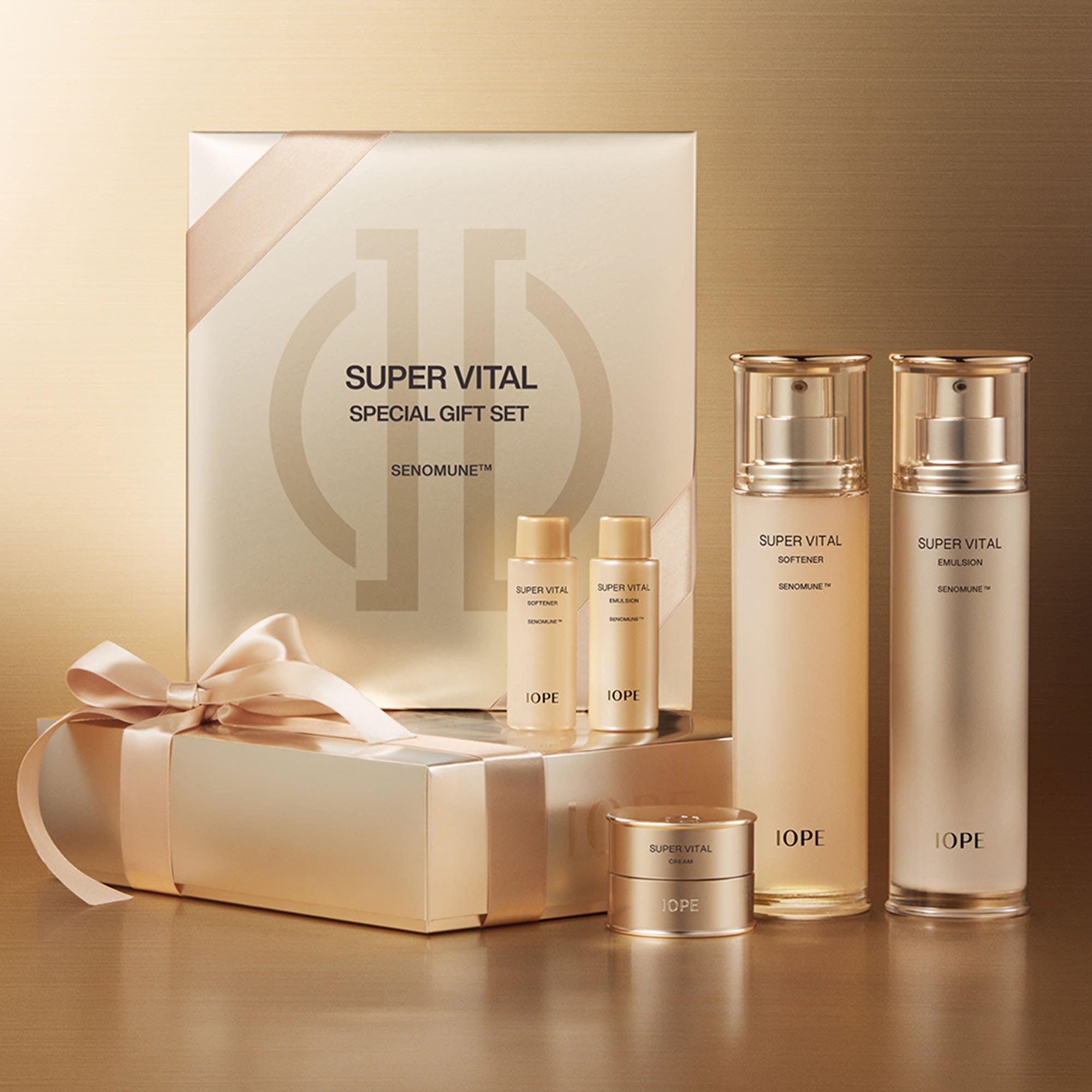 IOPE Super Vital Emulsion + Softner Set