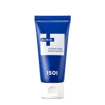 isoi ACNI Dr.1st Black Deep Cleansing Foam 75ml - JOSEPH BEAUTY