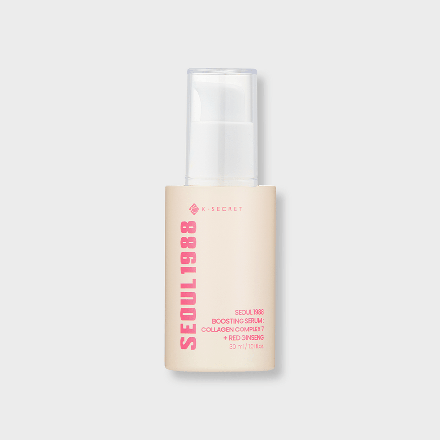 K - SECRET SEOUL 1988 BOOSTING SERUM : COLLAGEN COMPLEX 7 + RED GINSENG 30ml - JOSEPH BEAUTY