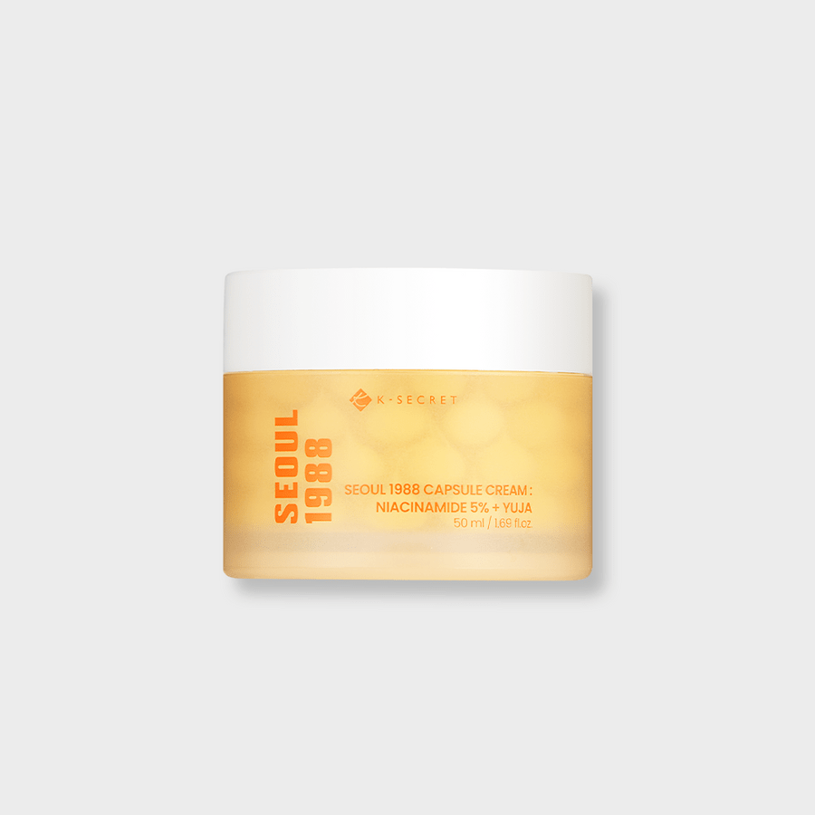 K - SECRET SEOUL 1988 CAPSULE CREAM : NIACINAMIDE 5% + YUJA 50ml - JOSEPH BEAUTY