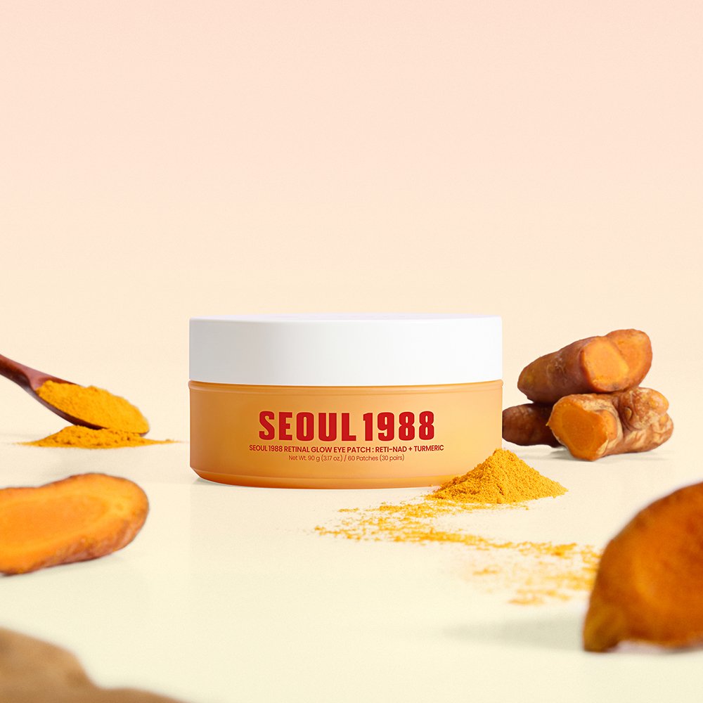 K-SECRET SEOUL 1988 Retinal Glow Eye Patch : RETI-NAD + Turmeric 90g/60ea