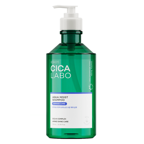 Kerasys CICA LABO Aqua Moist Shampoo 750ml - JOSEPH BEAUTY