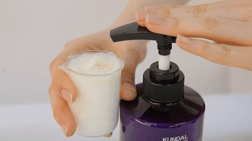 KUNDAL HONEY & MACADAMIA Hydro-Intensive Protein Premium Haarkur 500ml #ROSEWOOD