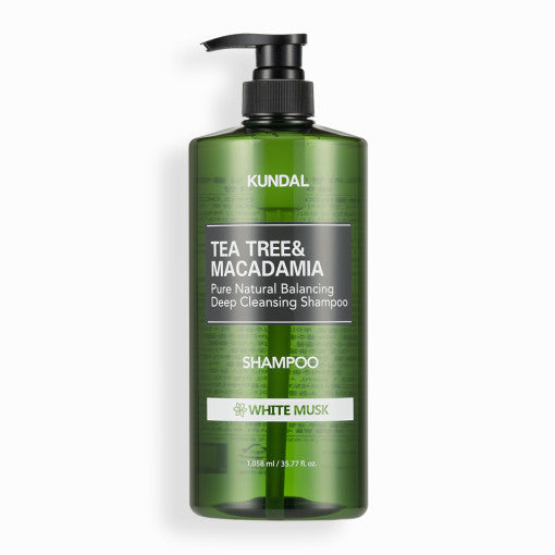 KUNDAL Teebaum & Macadamia Tiefenreinigendes Shampoo 1058ml #WHITE MUSK