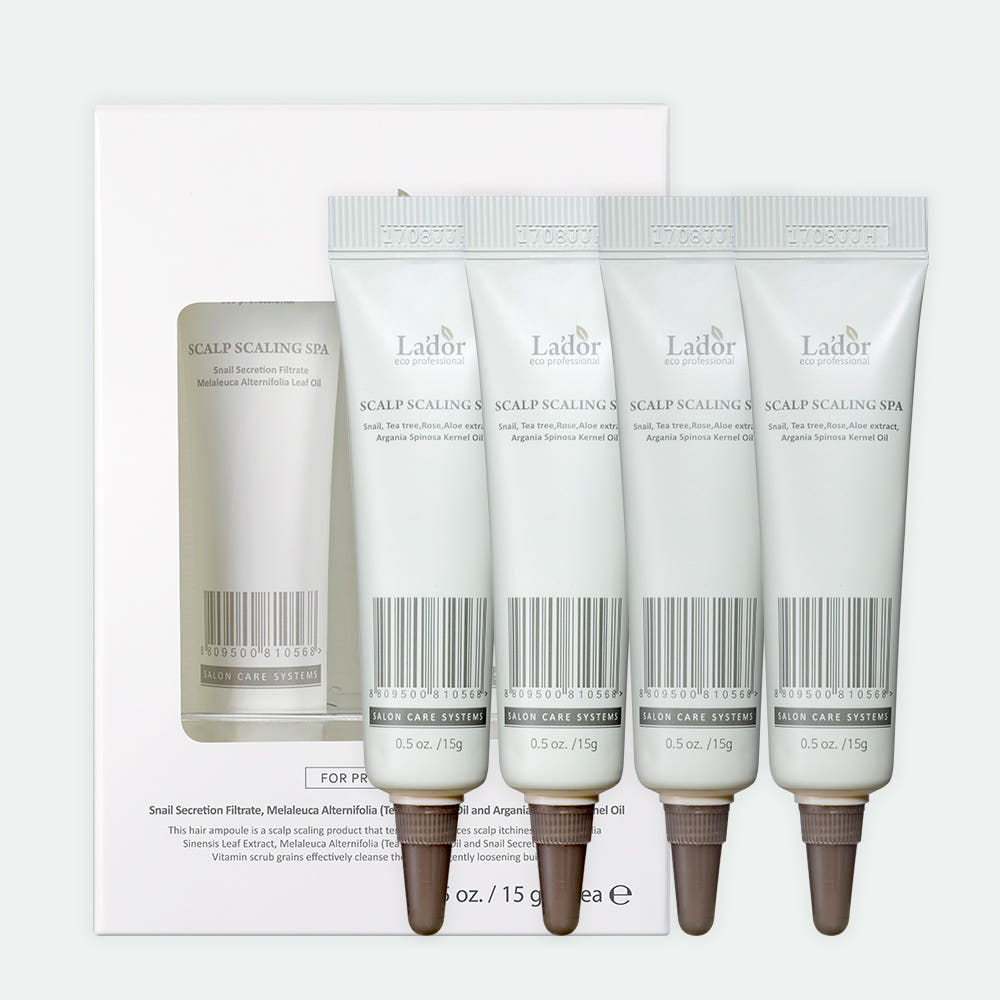 LADOR Scalp Scaling Spa Ampoule 15ml X 4ea