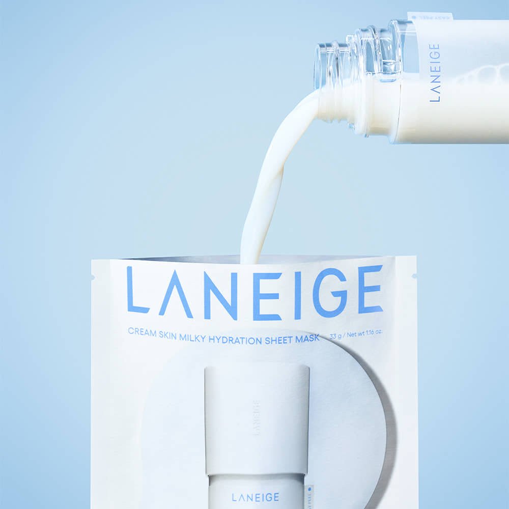 LANEIGE Cream Skin Milky Hydration Sheet Mask 33g X 6ea - JOSEPH BEAUTY