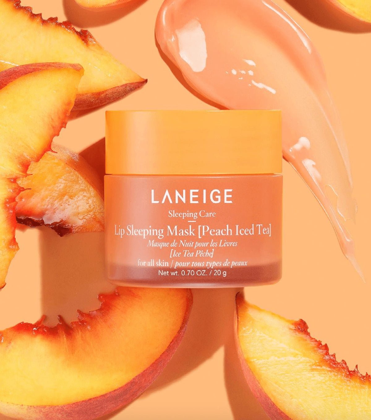 LANEIGE Lip Sleeping Mask EX 20ml Peach Iced Tea - JOSEPH BEAUTY