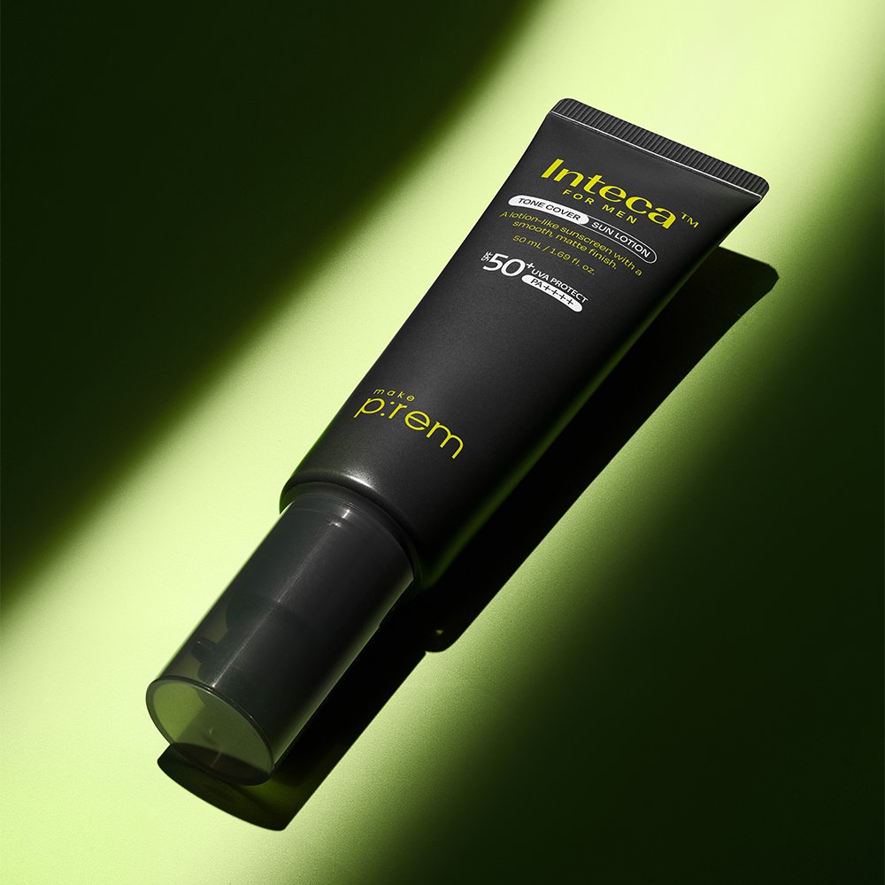 make p:rem INTECA For Men Tone Cover Sun Lotion SPF50+ PA++++ 50ml