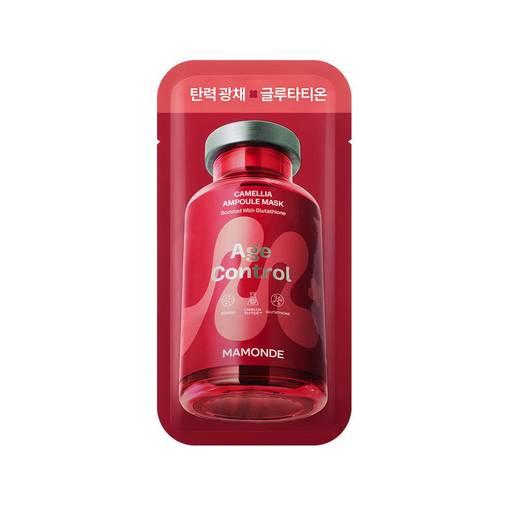 Mamonde Age Control Camellia Ampoule Mask 23ml x 10ea - JOSEPH BEAUTY