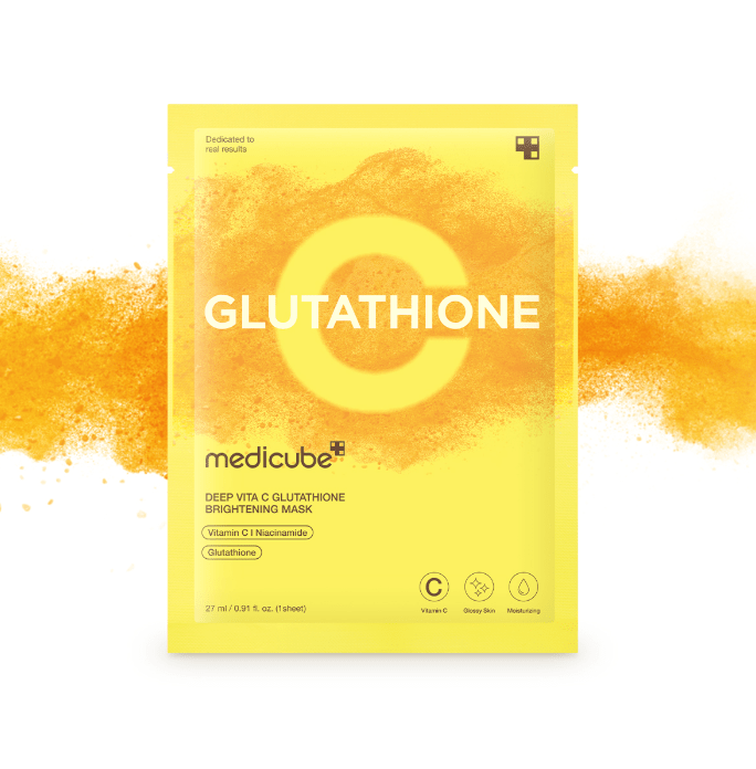 medicube Deep Vita C Glutathione Brightening Mask 27 X 5ea - JOSEPH BEAUTY