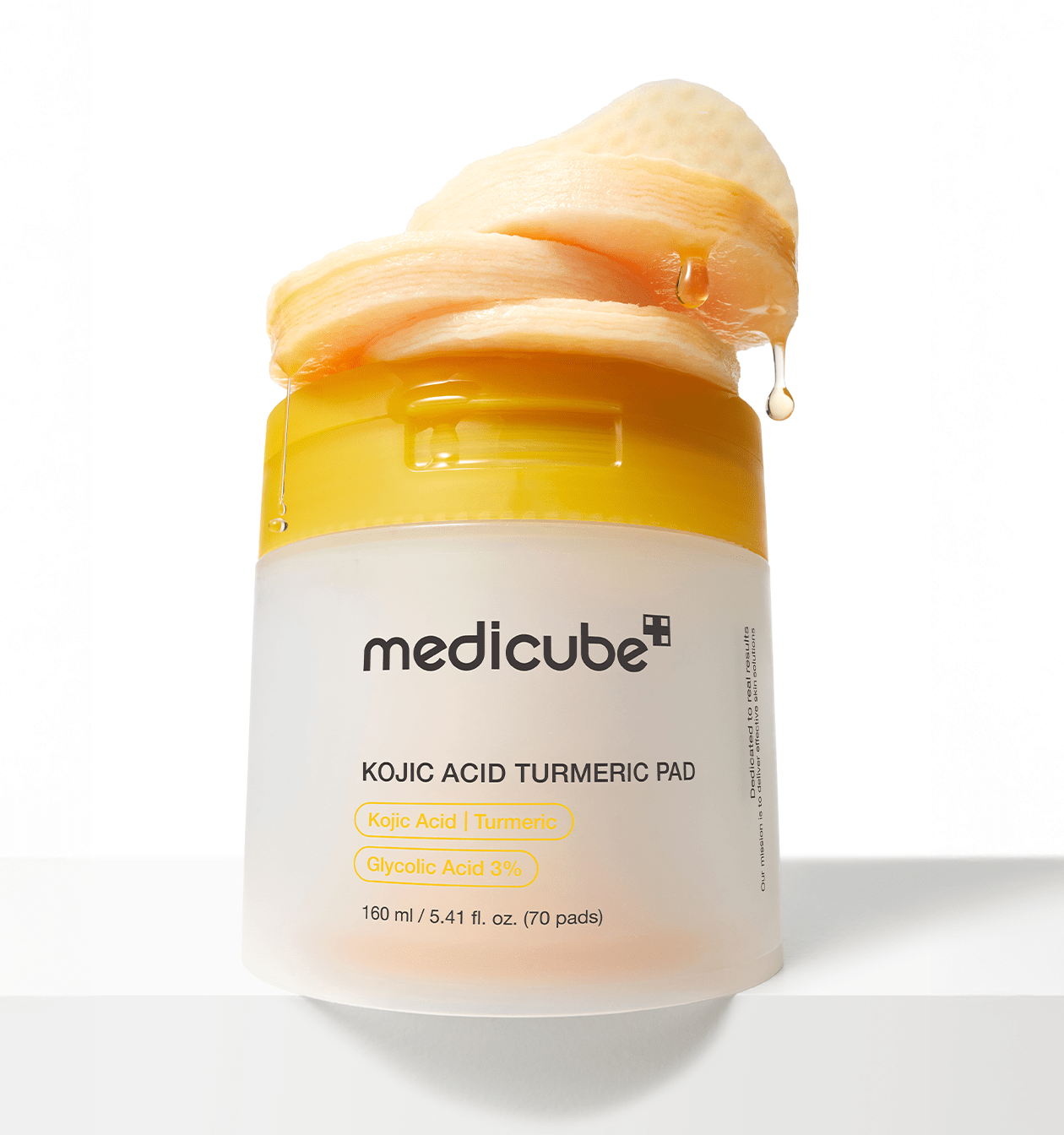 medicube Kojic Acid Turmeric Pad 160ml/70ea - JOSEPH BEAUTY