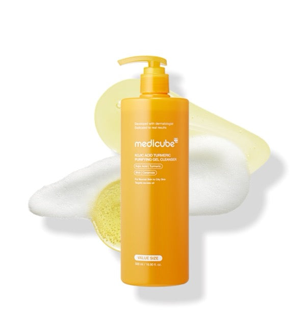 medicube Kojic Acid Turmeric Purifying Gel Cleanser 500ml