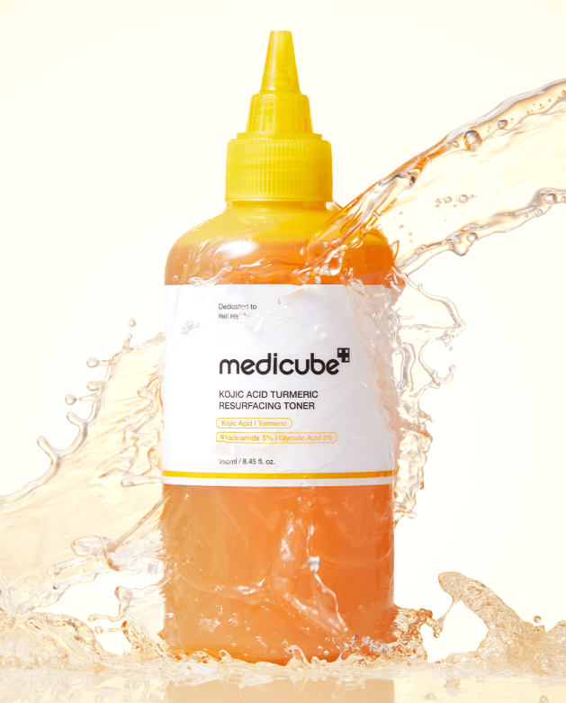 medicube Kojic Acid Turmeric Resurfacing Toner 250ml - JOSEPH BEAUTY