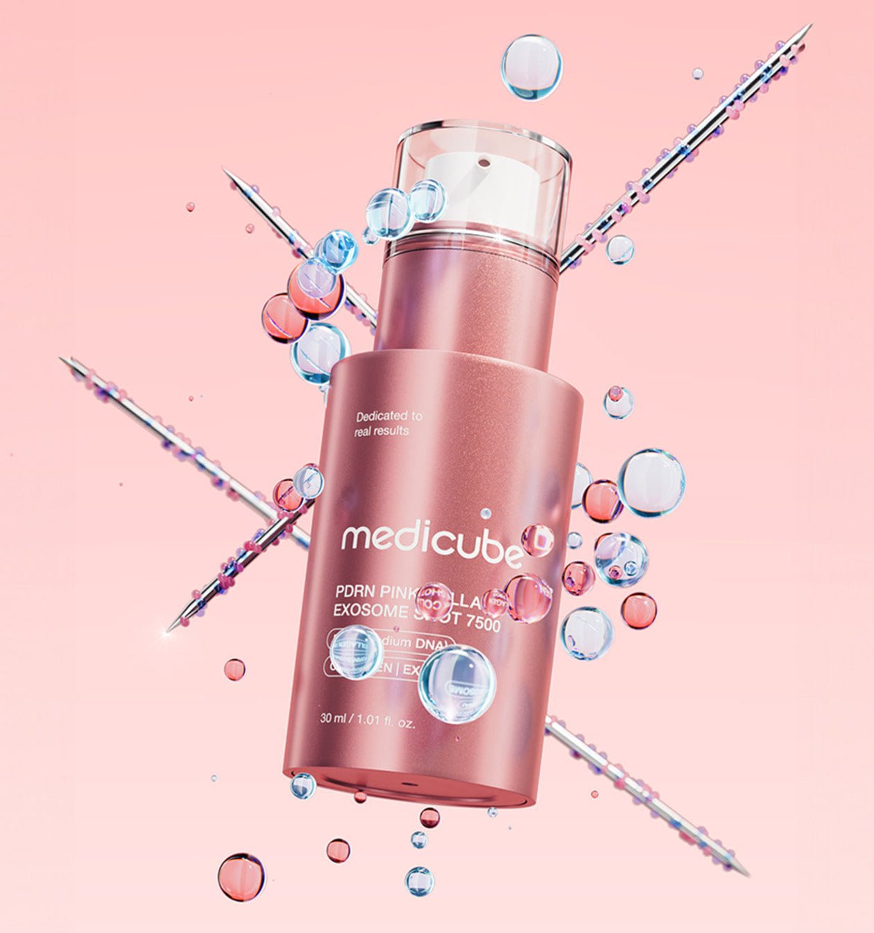 medicube PDRN Pink Collagen Exosome Shot 7500 30ml - JOSEPH BEAUTY