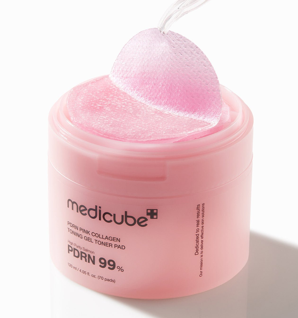 medicube PDRN Pink Collagen Gel Toner Pad 120ml/70pads - JOSEPH BEAUTY