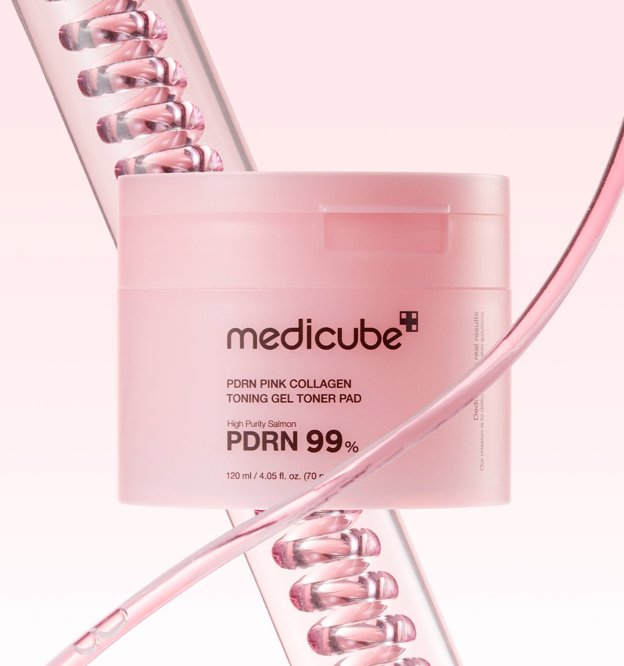 medicube PDRN Pink Collagen Gel Toner Pad 120ml/70pads - JOSEPH BEAUTY