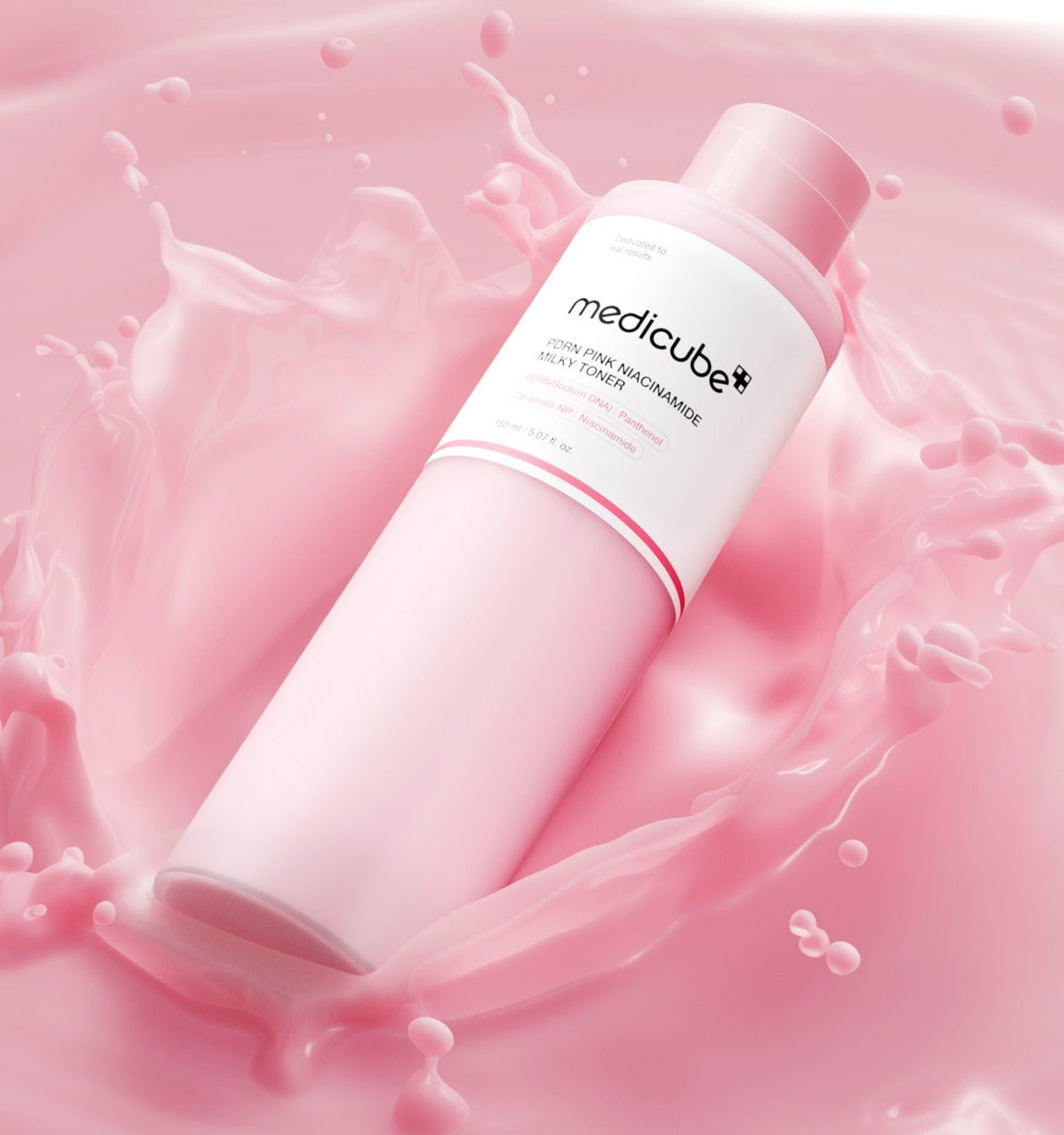 medicube PDRN Pink Niacinamide Milky Toner 150ml - JOSEPH BEAUTY