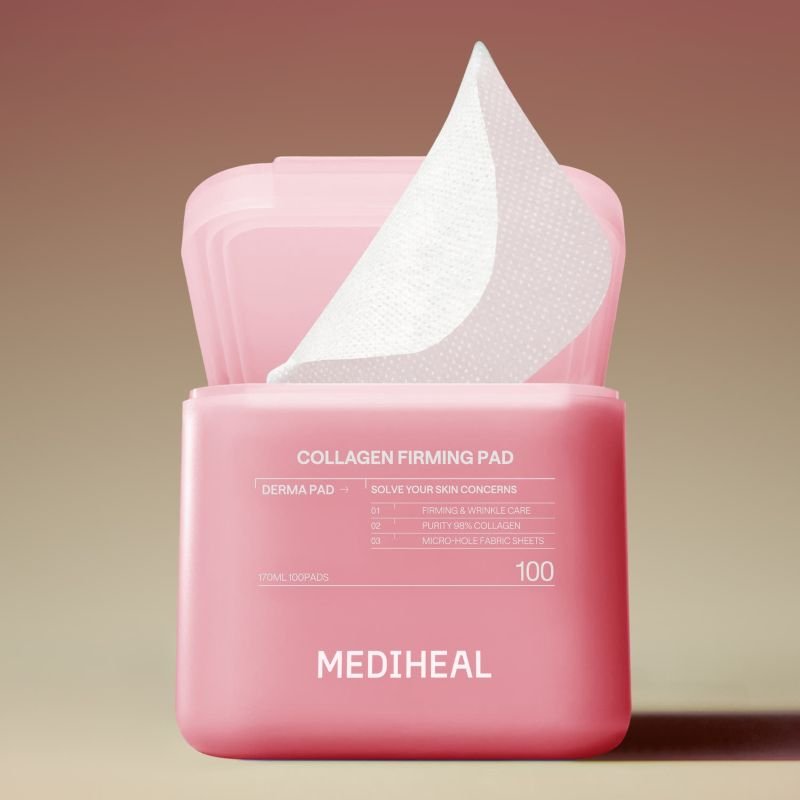 MEDIHEAL Collagen Firming Pad 170ml/100ea - JOSEPH BEAUTY
