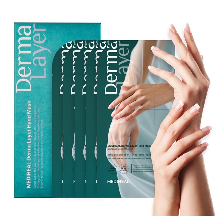 MEDIHEAL Derma Layer Hand Mask 14ml X 5ea - JOSEPH BEAUTY