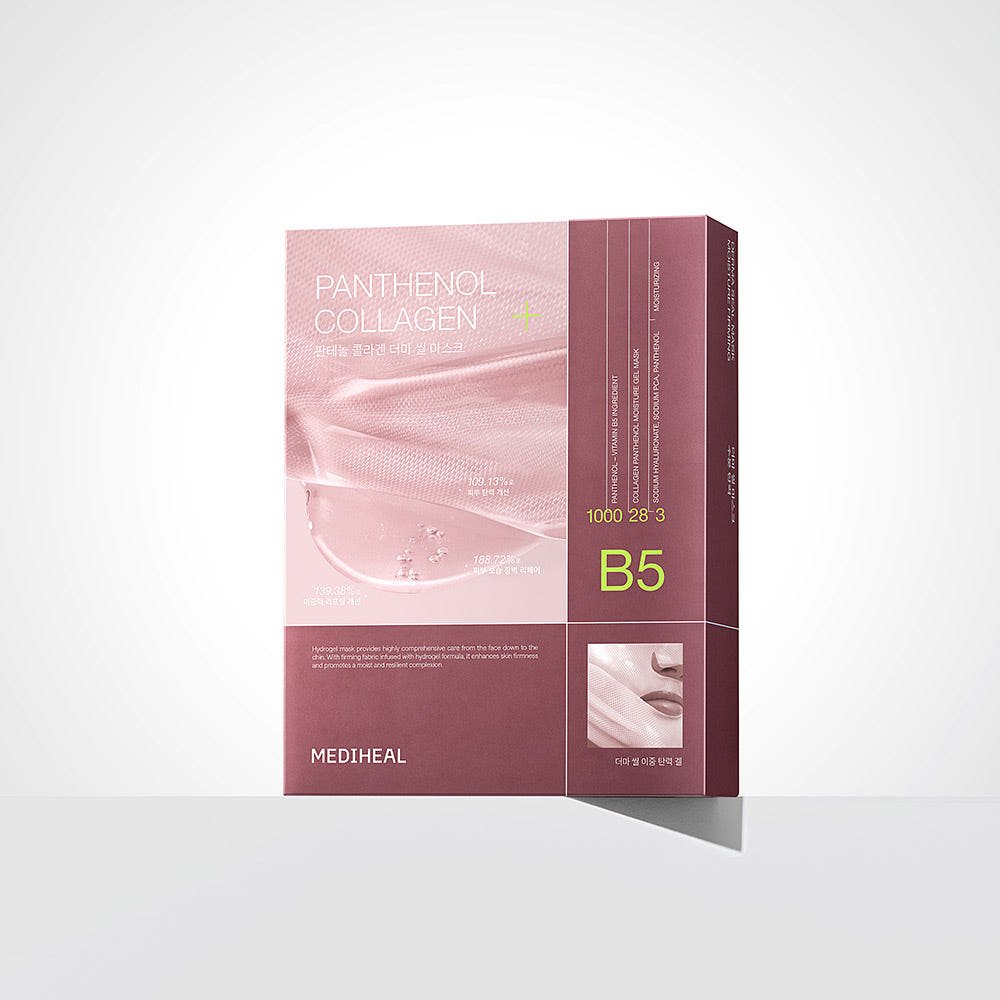 MEDIHEAL Derma Seal Mask Panthenol Collagen 28ml X 10ea - JOSEPH BEAUTY
