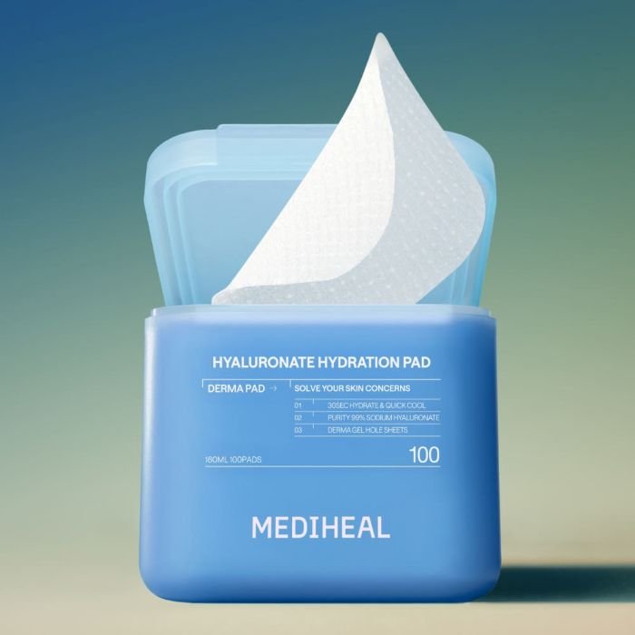 MEDIHEAL Hyaluronate Hydration Pad Pad 170ml/100ea - JOSEPH BEAUTY
