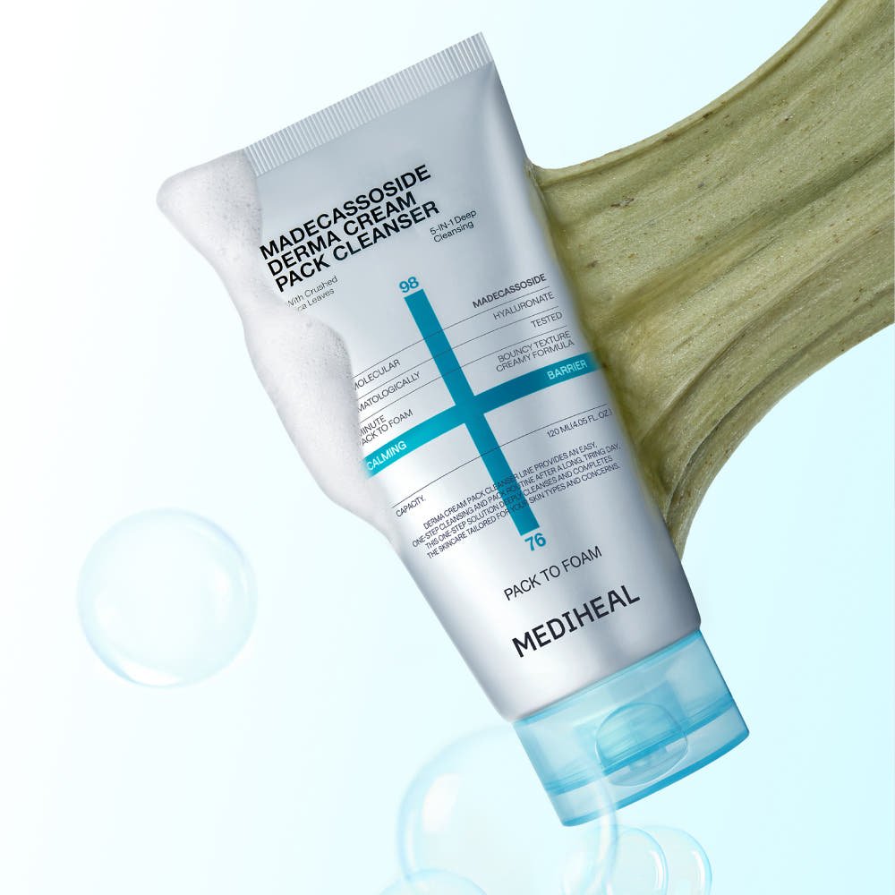 MEDIHEAL Madecassoside Derma Cream Pack Cleanser 50ml - JOSEPH BEAUTY