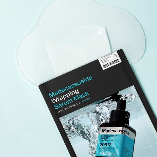 MEDIHEAL Madecassoside Wrapping Serum Mask 25ml X 10ea - JOSEPH BEAUTY