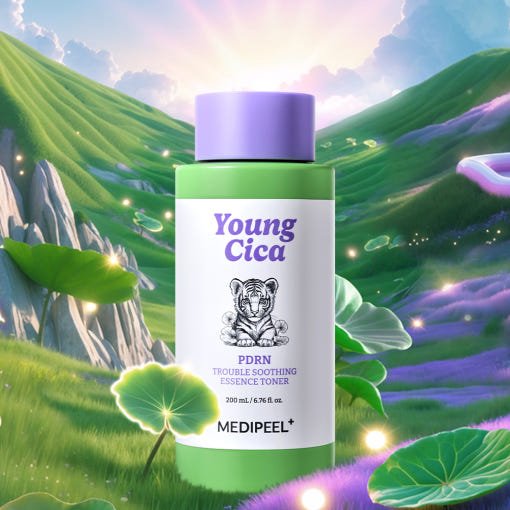MEDIPEEL Young Cica PDRN Trouble Soothing Essence Toner 200ml - JOSEPH BEAUTY