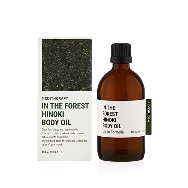 MEDITHERAPY In The Forest Hinoki Body Oil 100ml - JOSEPH BEAUTY