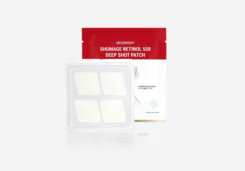 MEDITHERAPY Shumage Retinol 550 Deep Shot Patch 4patches (32mm X 38mm) - JOSEPH BEAUTY