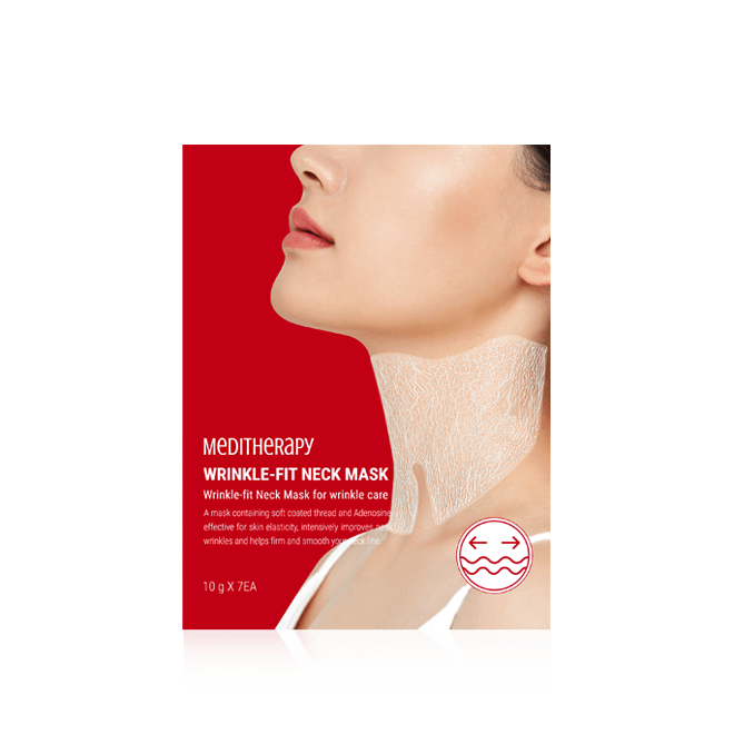 MEDITHERAPY Wrinkle - Fit Neck Mask 10g X 7ea - JOSEPH BEAUTY